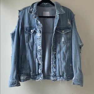 Distressed Zara Jean Jacket